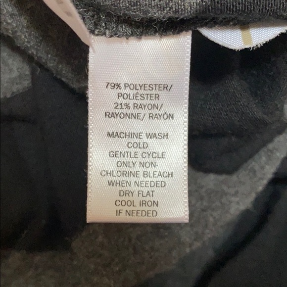 LOFT Black and Gray Lightweight Sweater Dress - Picture 7 of 7